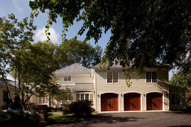Front view from the driveway