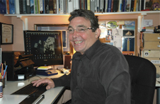 Bob in his home office